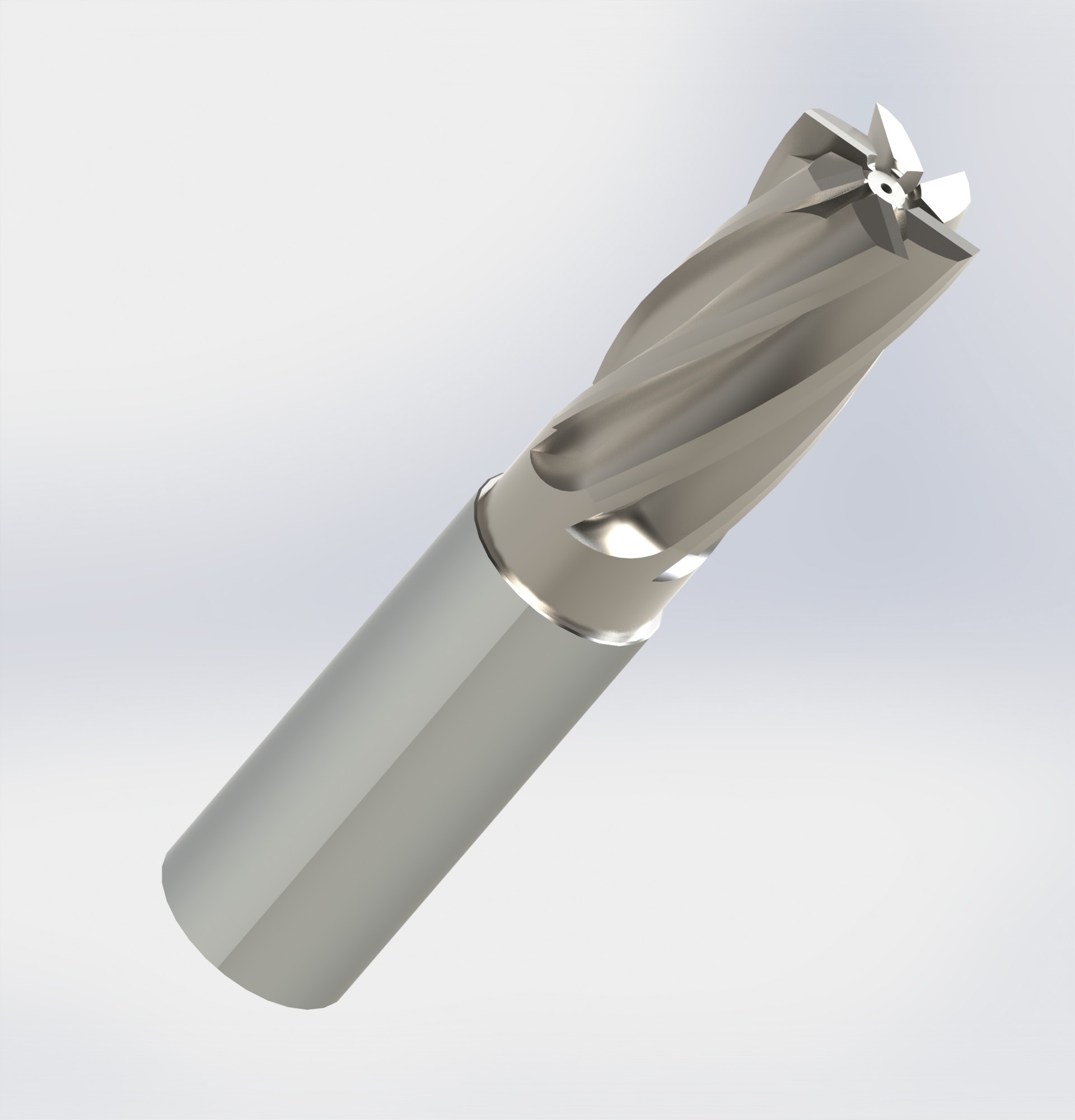 高效加工利器 六刃通用立铣刀SolidWorks模型详解与获取